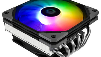 Фото - Низкопрофильный процессорный кулер ID-Cooling IS-60 EVO ARGB оснащен двумя вентиляторами разного размера