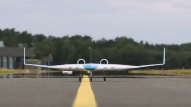 Фото - Опытный образец самолёта Flying-V совершил свой первый испытательный полёт