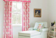 Фото - Розовые шторы в интерьере: удачные комбинации и дизайн