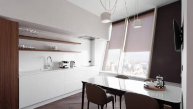 Фото - Рулонные шторы на кухню: как выбрать верный вариант