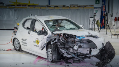 Фото - Toyota Yaris заработала звёзды Euro NCAP по новым правилам