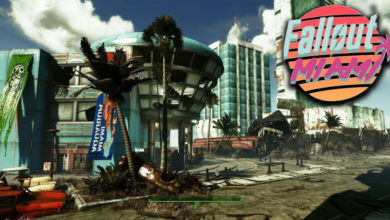 Фото - Трейлер амбициозного мода Fallout: Miami для Fallout 4 с демонстрацией окружения и сражений