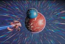 Фото - Удивительное явление: игрок нашёл в No Man’s Sky две частично слившиеся воедино планеты