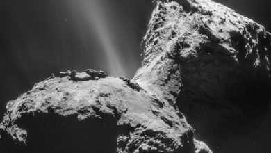 Фото - Зафиксировано аномальное свечение вокруг кометы