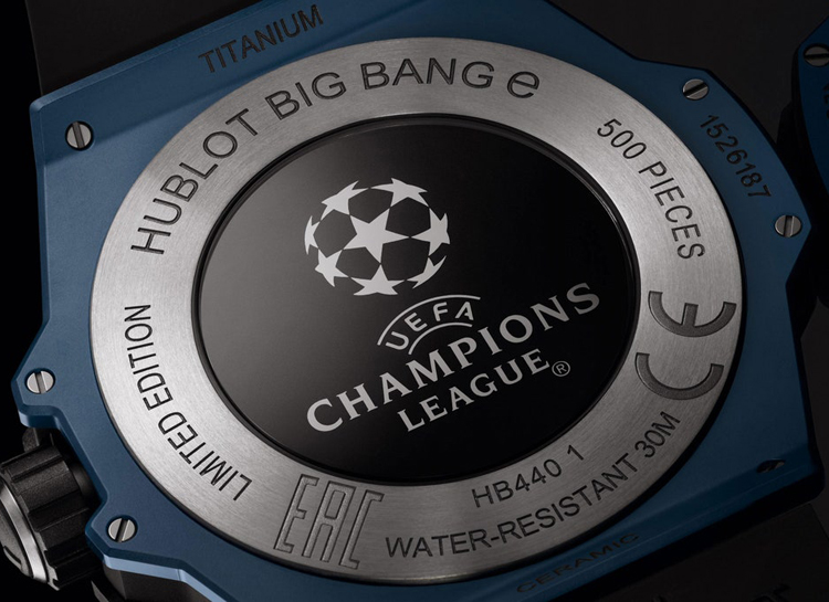 Hublot представили часы Big Bang e UEFA Champions League