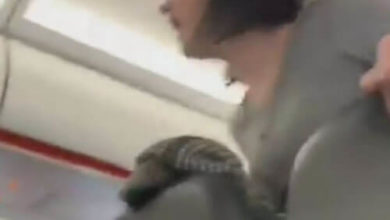 Фото - Авиапассажирка, отказавшаяся надеть маску, ругалась и кашляла на других людей