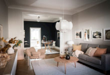 Фото - Чёрно-белая квартира с тёплыми акцентами в Гётеборге (72 кв. м)