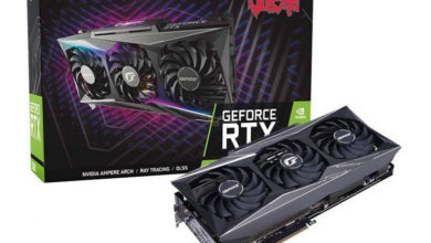 Фото - Colorful представила GeForce RTX 3090 iGame Vulcan X OC с цветным ЖК-дисплеем