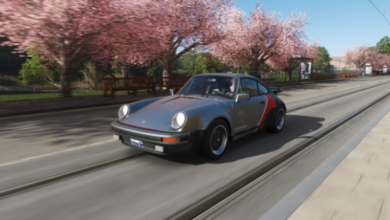 Фото - Энтузиаст воссоздал Porsche Джонни Сильверхенда в Forza Horizon 4