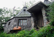 Фото - Известный певец построил в своем саду копию дома из «Гарри Поттера»