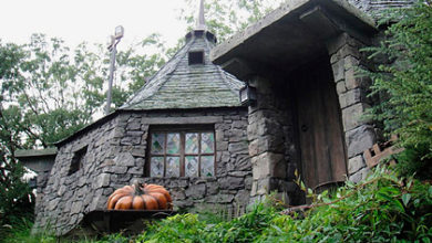 Фото - Известный певец построил в своем саду копию дома из «Гарри Поттера»
