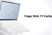 Фото - Lenovo выпустит тонкий и лёгкий ноутбук Yoga Slim 7i Carbon