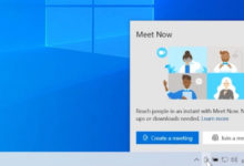 Фото - Microsoft добавила Skype Meet Now на панель задач Windows 10