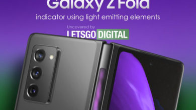 Фото - Новый смартфон Samsung Galaxy Z Fold может получить световой индикатор в шарнире