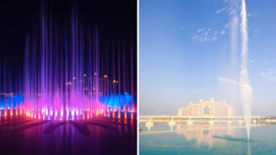 Фото - Самый большой фонтан в мире показывает людям световые шоу с музыкой