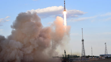 Фото - «Союз» с самым быстрым пилотируемым кораблем стартовал к МКС