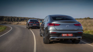 Фото - Тест-драйв: Просим BMW X6 M50d встретить Mercedes GLE 400 d Coupe