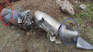 Фото - В Карабахе обнаружили обломки израильской тяжелой ракеты