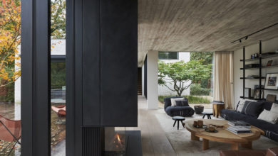 Фото - Благородные материалы и грамотное зонирование в интерьере дома архитекторов в Бельгии