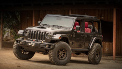 Фото - Дополнено: Jeep Wrangler Rubicon 392 отличился «восьмёркой»