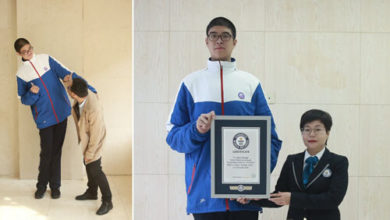 Фото - Юный житель Китая признан самым высоким подростком в мире