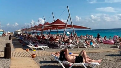 Фото - Переполненные россиянами пляжи в Турции в середине ноября сняли на видео