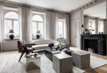 Фото - Элегантные апартаменты с артистичной мебелью и декором в Стокгольме