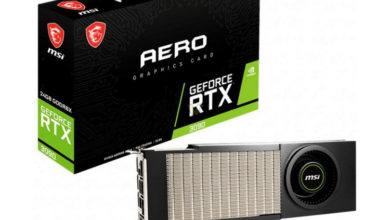 Фото - MSI представила GeForce RTX 3090 AERO с «турбиной» в стиле древней GeForce GTX 480