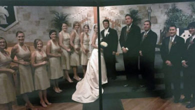 Фото - Невеста на свадебной фотографии осталась без лица