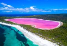 Фото - Почему озеро Хиллиер окрашено в розовый цвет?