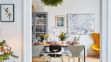 Фото - Светлый рождественский декор квартиры молодой писательницы в Дании