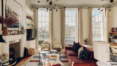 Фото - Великолепные апартаменты с яркими эклектичными интерьерами в Брайтоне
