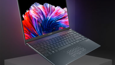 Фото - ASUS представила тонкий и лёгкий ноутбук ZenBook 13 OLED на шестиядерном AMD Ryzen