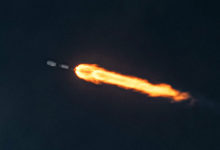 Фото - Falcon 9 вернулась, несмотря на сильный ветер. Очередной запуск спутников Starlink прошёл успешно