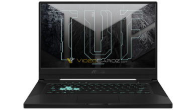 Фото - Игровой ноутбук ASUS TUF Dash F15 предложит Intel Tiger Lake-H35 и GeForce RTX 30-й серии в тонком корпусе