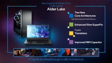 Фото - Intel показала рабочий образец десктопного процессора Alder Lake