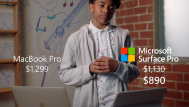 Фото - Microsoft высмеяла сенсорную панель MacBook Pro в новой рекламе Surface