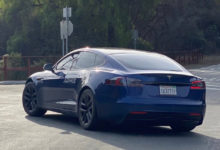 Фото - Прототип Tesla Model S с обновлённым дизайном замечен в окрестностях Пало-Альто