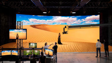 Фото - Sony представила дисплеи, которые заменят зелёные экраны при съёмках фильмов