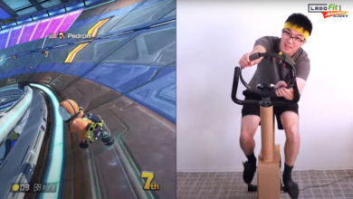 Фото - Видеоблогер создал устройство, позволяющее играть в Mario Kart при помощи велотренажёра и Ring Fit