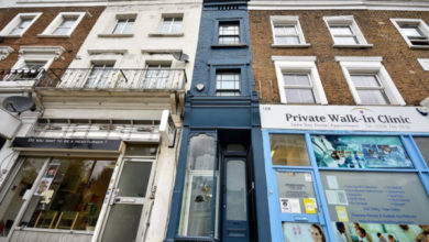 Фото - Самый узкий дом Лондона выставили на продажу почти за ₽100 млн