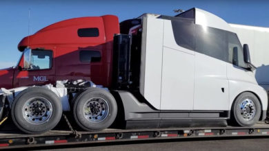 Фото - Базовая версия грузовика Tesla Semi получит тяговую батарею ёмкостью 500 кВт·ч