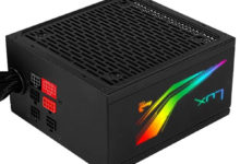 Фото - Блок питания AeroCool LUX RGB 850M украшен настраиваемой подсветкой