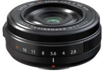 Фото - Fujifilm, светосильные объективы, широкоугольные объективы, объектив 27 мм, объективы для камер Fujifilm X, FUJINON XF27 mm F2.8 R WR