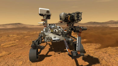 Фото - Марсоход Perseverance успешно сел на поверхность Красной планеты и прислал первое фото