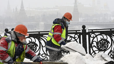 Фото - Москвичи начали продавать снег