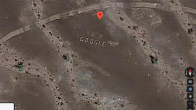 Фото - На картах Google обнаружили матерное слово в пустыне