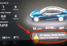 Фото - Обновлённые Tesla Model S и Model X перешли на использование литийионных 12-вольтовых батарей