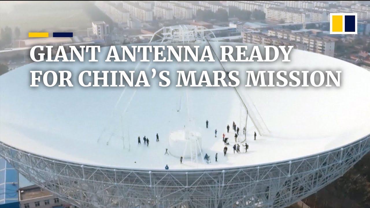 Смотрите свежее видео с Марса (2021), которое отправлено китайской станцией «Тяньвэнь-1»