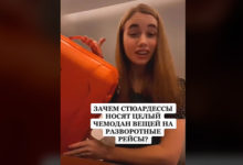 Фото - Стюардесса объяснила нужду в полном вещей чемодане на возвратном рейсе